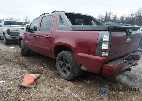 2007 Chevrolet Avalanche 1500 Lt из США, поврежденный, VIN 3GNFK12367G275029